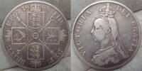 Großbritannien 2 Florin 1888 Fast sehr schön. 52.39 US$  +  58.21 US$ shipping