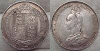 Großbritannien Shilling 1887 Jubilee. Sehr schön - vorzüglich. 23.29 US$  +  58.21 US$ shipping