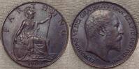 Großbritannien Farthing 1903 Vorzüglich - Stempelglanz. 23.29 US$  +  58.21 US$ shipping