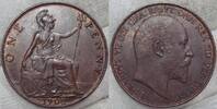 Großbritannien Penny 1902 Vorzüglich. 23.29 US$  +  58.21 US$ shipping