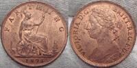 Großbritannien Farthing 1894 Winziger Kratzer. Vorzüglich - Stempelglanz. 58.21 US$  +  58.21 US$ shipping