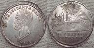 Bolivien Silbermedaille zu 1 Sol 1852 El Pueblo Potsino. Fast vorz&uuml;glich. 213.42 US$  +  57.68 US$ shipping