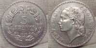 Frankreich 5 Francs 1933 Probe - Essai. Vorz&uuml;glich. 259.57 US$  +  57.68 US$ shipping