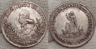 Bolivien Silbermedaille zu 1 Sol 1854 Sch&ouml;ne Patina. Vorz&uuml;glich. 173.04 US$  +  57.68 US$ shipping