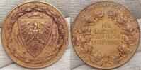 Schlesien Bronzemedaille o.J. , von Loos. Etwas korrodiert.  57.68 US$  +  57.68 US$ shipping