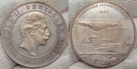 Helgoland Versilberte Bronzemedaille 1890 Entfernte Trage&ouml;se. Vorz&uuml;glich. 80.75 US$  +  57.68 US$ shipping