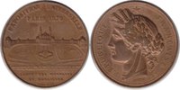 Frankreich Bronzemedaille Dritte Republik - Auf die Weltausstellung in Paris -