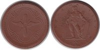 Meissner Porzellanmedaillen Medaille Dresden Auf das Treffen der Verkehrstruppen / Braun -