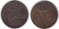 Niederlande 1/2 Cent Wilhelm III. 1849-1890 -