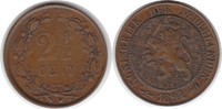 Niederlande 2 1/2 Cent Wilhelmina I. 1890-1948 -