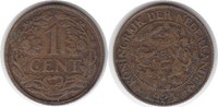 Niederlande Cent Wilhelmina I. 1890-1948 -