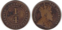 Zypern 1/4 Piaster Edward VII. 1902-1910 Picture