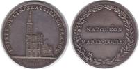 Frankreich Silbermedaille 1810 Napoleon I. (1804-1814,1815) Auf die Ankunft der Braut Marie-Louise in Frank. Tiny rim nick, extra fine