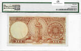 Greece 10-DRACHMAI 1954 P#186 PMG-55-ABOUT-UNC
