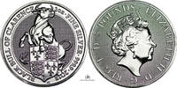 Great Britain 5-Pounds-Silver-.999-Black-Bull 2018 0126-18 st 263.11 US$  +  shipping