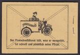 2 DM 1949 Berliner Bauten - 100 Jahre Deutsche Briefmarke Markenheftchen postfrisch