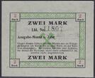 Deutsches Reich 2 Mk. 1918 Herne, Bergwerksgesellschaft Hibernia Zeche Shamrock I & II Gefangenenlager VII