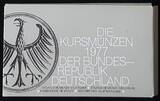 Bundesrepublik 4x 10,68 DM 1977 DFGJ Kursmünzensatz original eingeschweißt im Blister in grauem Original-Umkarton! BU