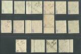 SBZ-Bezirkshandstempel 2-84 Pfg. 1948 Bezirk 14 OPD Dresden kompl. Leitsatz mit 
