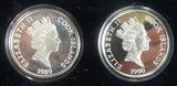 Cook Islands 12x 50 Dollars 1989/90 500 Jahre Amerika div. Persönlichkeiten und Entdecker Proof