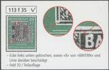 Bundesrepublik Deutschland 10 Pfg. 1949 113 V 