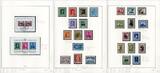 Liechtenstein 1943-82 Komplette Sammlung im SAFE-Vordruckalbum gestempelt