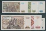 Bundesrepublik Deutschland (10-1000,-DM) (1977) BbkI Spielgeldserie im verkleinerten Format I