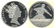 Cook Inseln 5 Dollars Cook Islands Olympic Games Pingpong -