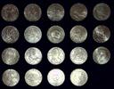 Österreich 19x 25 öS Austria Gedenkmünzen 1955 - 1973 komplett -