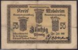 Deutsches Reich - Elsass 50 Pfg. Schirmeck/Vorbruck/Rothau Kr.Molsheim Alsace Inférieur, Gemeinde -