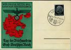 Deutsches Reich Tag der Briefmarke im Groß-Deutschen Reich mit SST Leipzig -