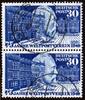 Bundesrepublik 30 Pfg. 116 VII - H.v.Stephan Weltpostverein mit Plattenfehler 'Punkt über Augenbraue' -