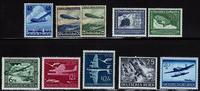 Deutsches Reich Thematikset - Flugzeuge/Luftschiffe - im 3.Reich -