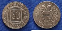 Österreich 50 Gr. Austria sog. Nachtschilling -