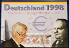 Deutschland 12,67 DM Kursmünzen und Dauerbriefmarken der Post, Buchst. D -