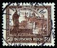 Deutsches Reich 50 Pfg. Nothilfe Bauwerke I Höchstwert -