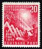 Bundesrepublik 20 Pfg 112 I, 20 Pfg. Bundestag mit Plattenfehler kleines i -