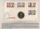 Niue 5 $ 'Steffi Graf' Numisbrief zur Olympiade Seoul 1988 -