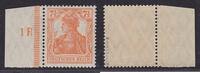 Deutsches Reich 7½ Pfg. Germania mit Druckerzeichen 1 R -
