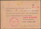 Österreich Judaica 'Agudas Jisrael' Stempel auf Postkarte in Wien -
