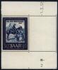 30+10 Fr. 1952 Saarland 316  Tag der Briefmarke  mit komplettem Druckdatum gestempelt