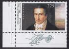Bundesrepublik 2,25 € 250. Geburtstag Albrecht Daniel Thaer, seltene Rastertype! -
