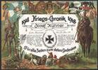 Deutsches Reich '1914 Kriegs-Chronik 1918' von Anton Hoffmann, München -