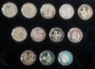 Cook Islands 12x 50 Dollars 500 Jahre Amerika div. Persönlichkeiten und Entdecker -