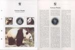Schweiz WWF 'Panda' in A4-Folder mit Zertifikat -