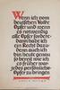 Deutsches Reich NSDAP 'Wochenspruch' mit Zitat von A.Hitler bzgl. Opferbereitschaft -