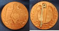 Deutsches Reich HJ - Abzeichen aus Pappe an Nadel -