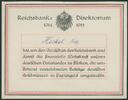 Deutsches Reich 'Gold gab ich für Eisen' Spendenurkunde, Medaille und Werbepostkarte im Set -