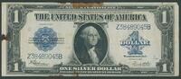 USA 1 $ Silberdollar 'Large note' mit Abb. Washington -
