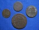 Österreich - Habsburg ¼, ½, 1, 3 Kr. 'Franz I.' kompl. Satz von 4 Kleinmünzen mit einheitl. Ausgabejahr! -